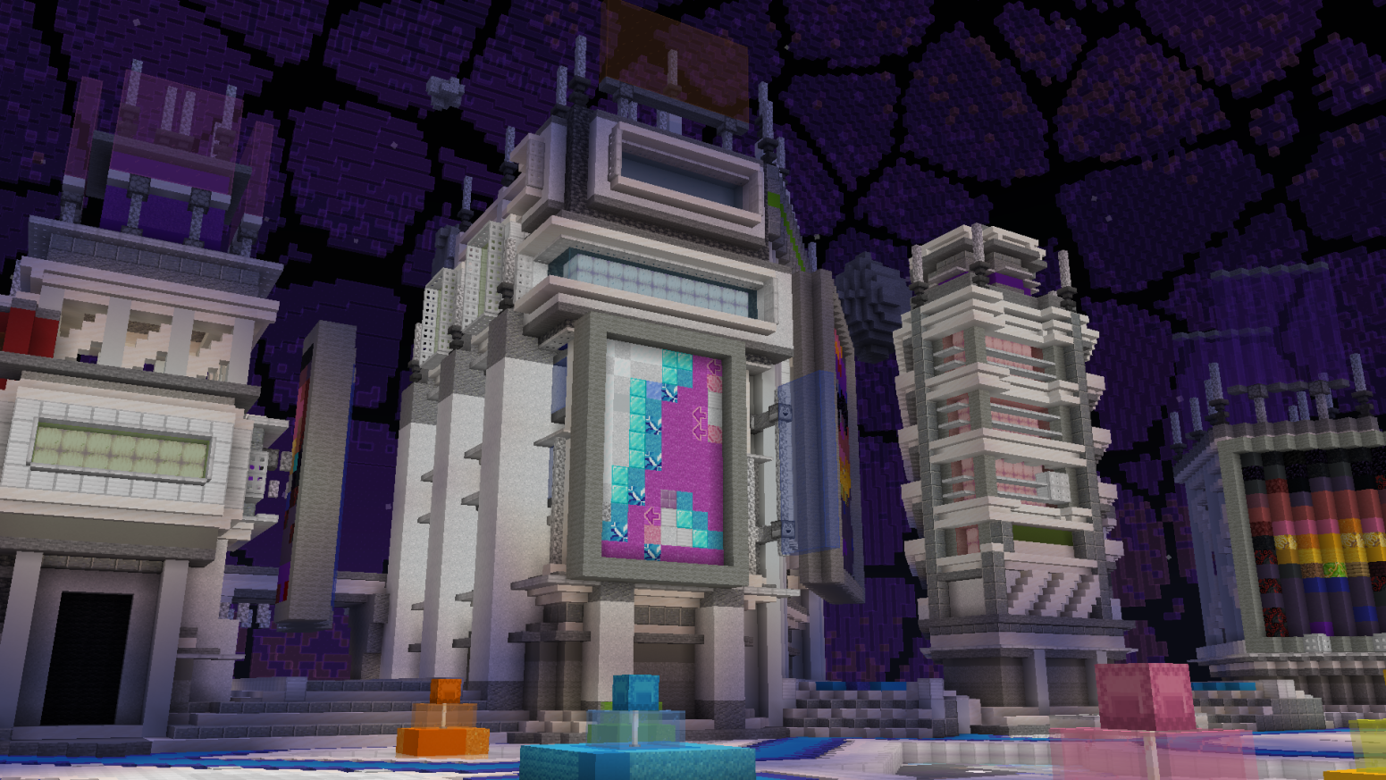 Futuristic Space Themed Lobby Image 4