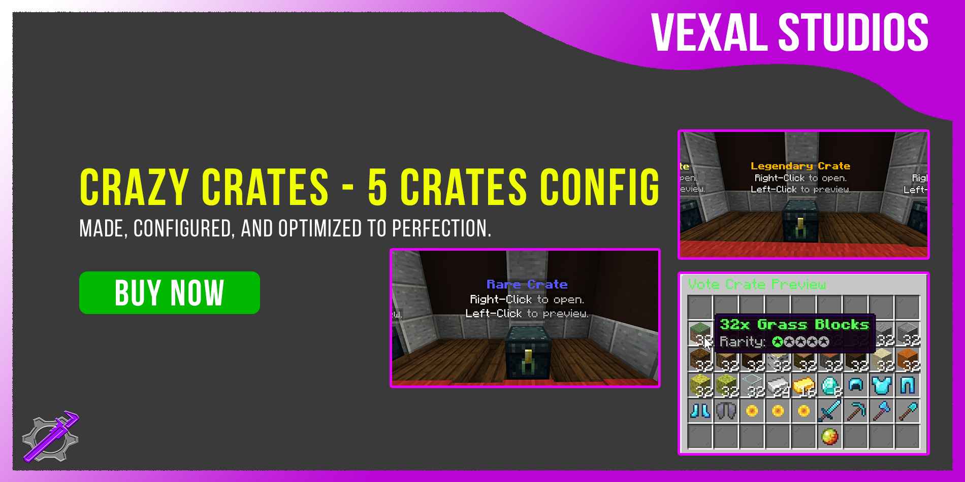 5 Crazy Crates Banner