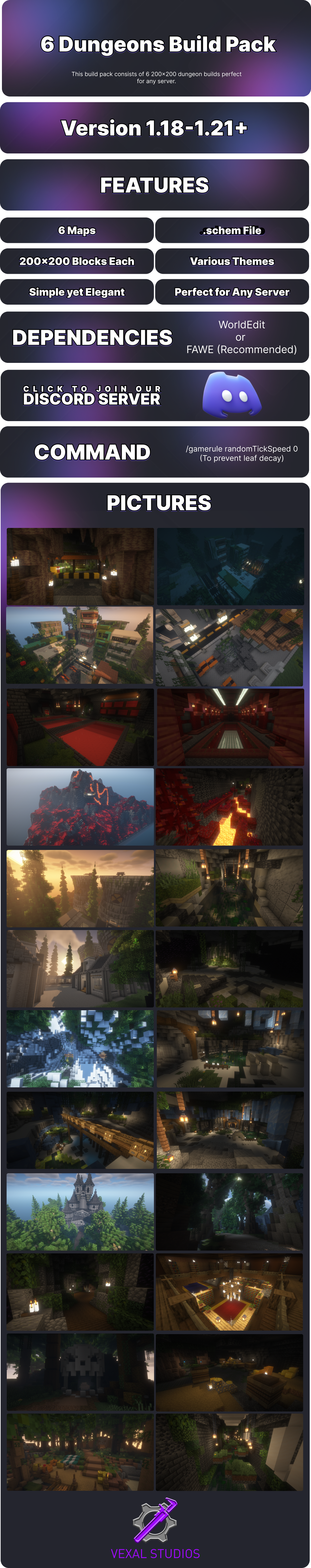 6 Dungeons Build Pack Thread Image