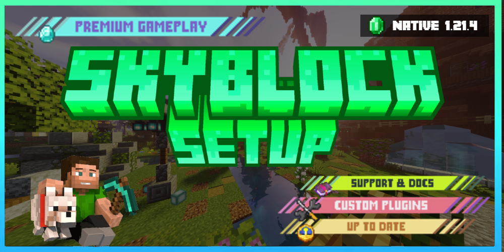 Premium SkyBlock Setup Image 1